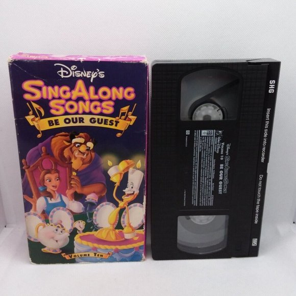 5 Walt Disney Sing Along Songs VHS Lot Animated Musical Children's Cartoons - Picture 6 of 13